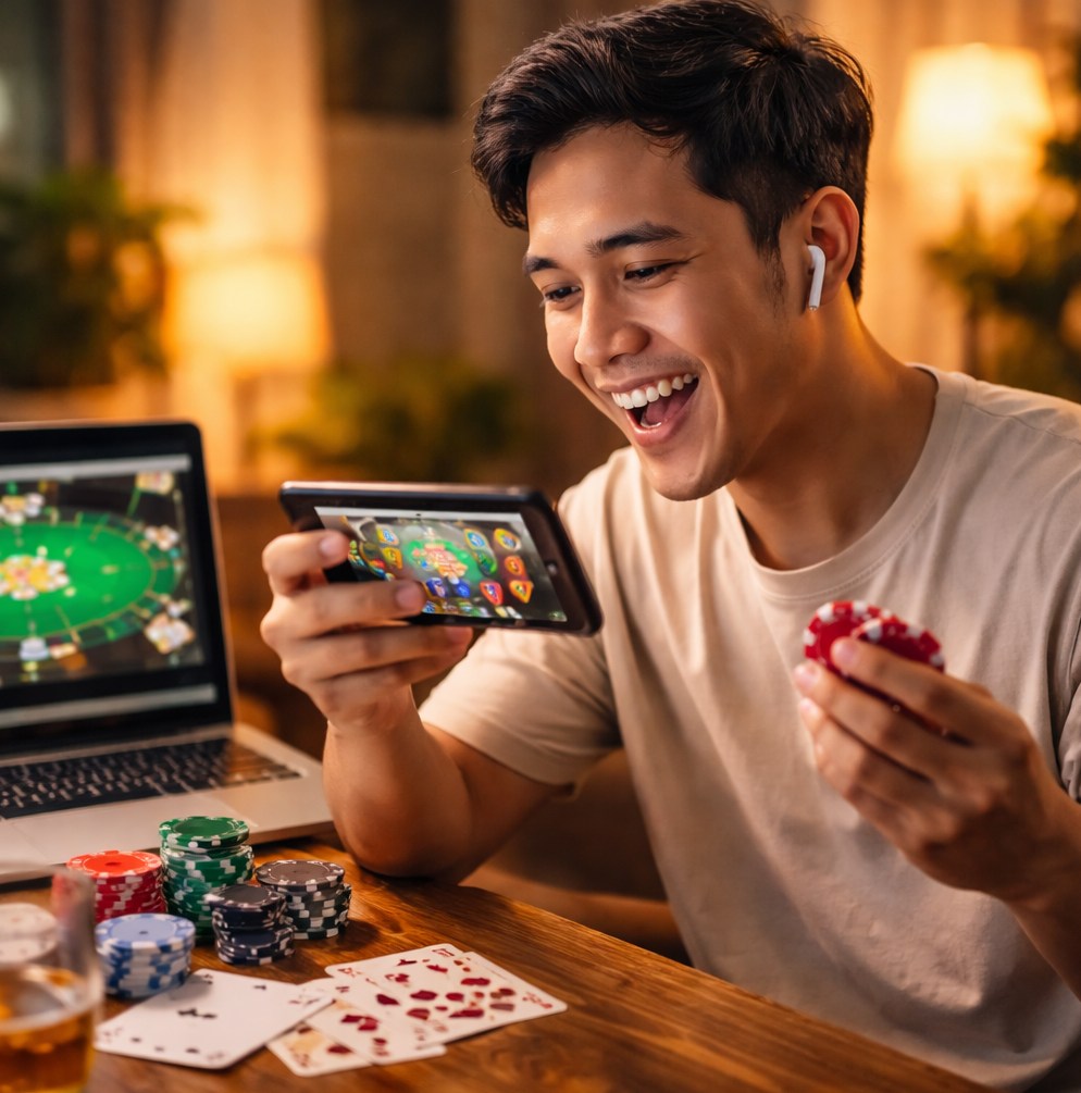 warum sind online-spielautomaten und poker in indonesien so beliebt?