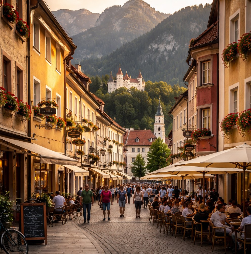 Füssen: keine Königsschlösser, sondern Fotomotive im Fokus